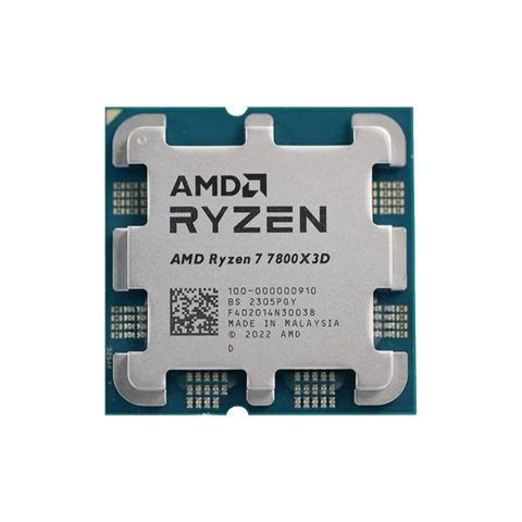  CPU AMD Ryzen 7 7800X3D TRAY (4.2GHz UP TO 5.0GHz, 8 nhân 16 luồng, 104MB) - Socket AMD AM5 