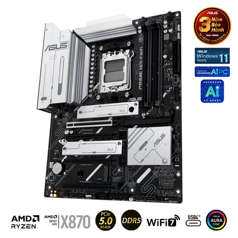  Mainboard ASUS PRIME X870-P WIFI-CSM DDR5 (Chipset X870) 