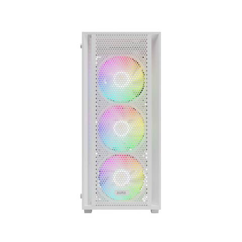  Thùng máy tính | Case Gamdias AURA GC2 ELITE ARGB White 
