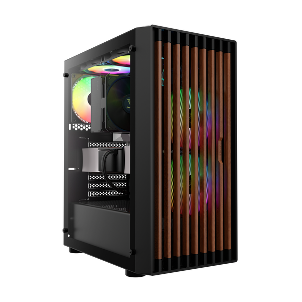  Thùng máy tính | Case Gamdias AURA GC4 Elite ARGB Black 