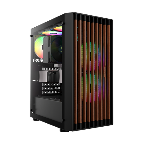  Thùng máy tính | Case Gamdias AURA GC4 Elite ARGB Black 