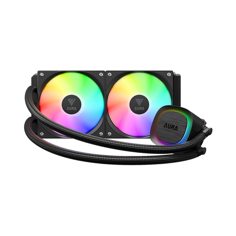  Tản Nhiệt Nước AIO Gamdias AURA GL240 v2 ARGB BLACK WCAURAGL240V2BLGA 
