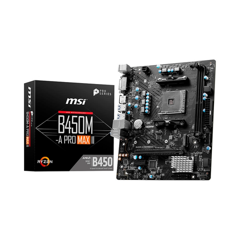  Mainboard MSI B450M-A PRO MAX II DDR4 (Chipset B450) 