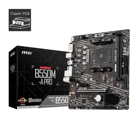  Mainboard MSI B550M-A PRO (Chipset B550) 