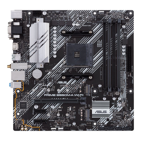  Mainboard ASUS PRIME B550M-A WIFI DDR4 (Chipset B550) 
