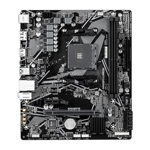  Mainboard Gigabyte B550M H ARGB (Chipset AMD B550) 