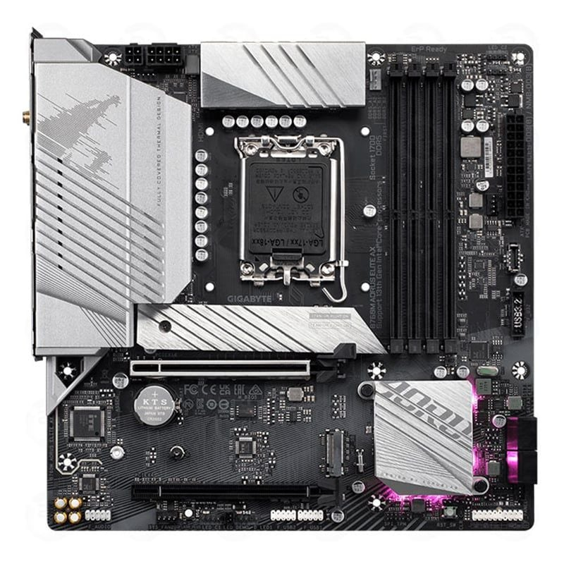  Mainboard Gigabyte B760M AORUS Elite AX Wifi DDR5 (Chipset B760) 