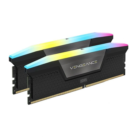  Ram PC Corsair Vengeance RGB 32GB (2x16GB) DDR5 bus 6000MHz Black ( CMH32GX5M2E6000C36 ) 