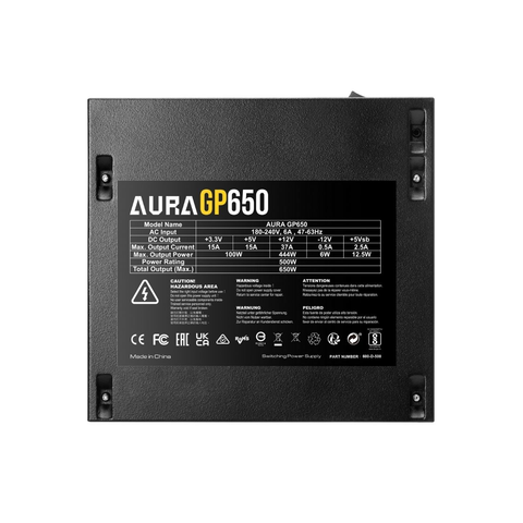  Nguồn máy tính Gamdias AURA GP650 650W 