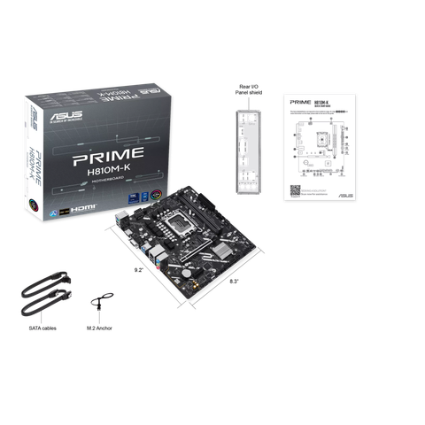  Mainboard ASUS PRIME H810M-K DDR5 (Chipset H810) 
