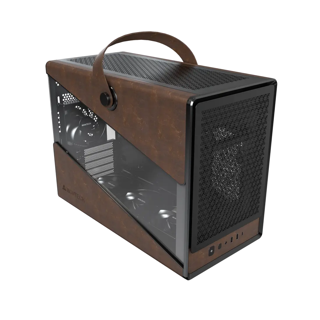  Thùng máy tính | Case máy tính Montech Heritage PRO Black CAHERITAGEPROBLMT 