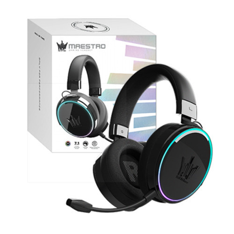  Tai nghe GALAX Gaming HOF Maestro H1 RGB Gloss Black HGH015CSRGBB0 