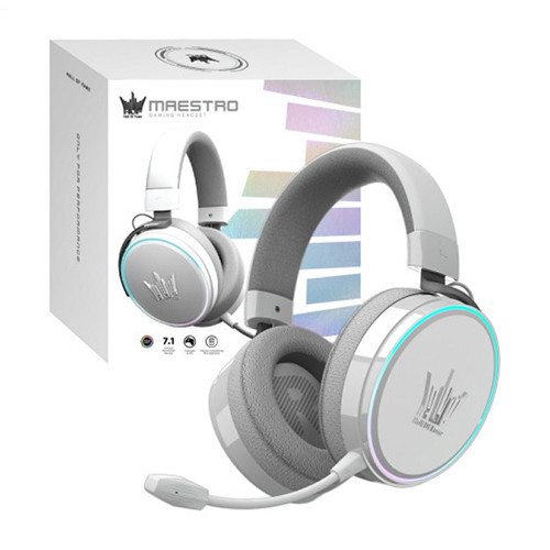  Tai nghe GALAX Gaming HOF Maestro H1 RGB Gloss White HGH015CSRGBW0 
