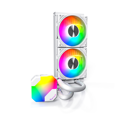  Tản Nhiệt Nước AIO MONTECH Hyperflow ARGB 240 White WCHF240WHMT 