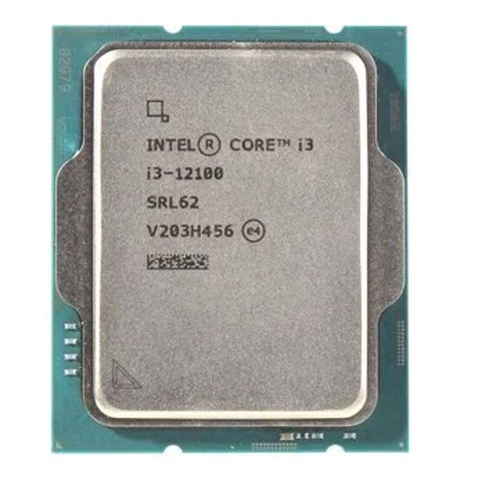  CPU Intel Core i3-12100 TRAY (3.3GHz up to 4.3GHz, 4 nhân 8 luồng, 12MB Cache) - Socket FCLGA1700 