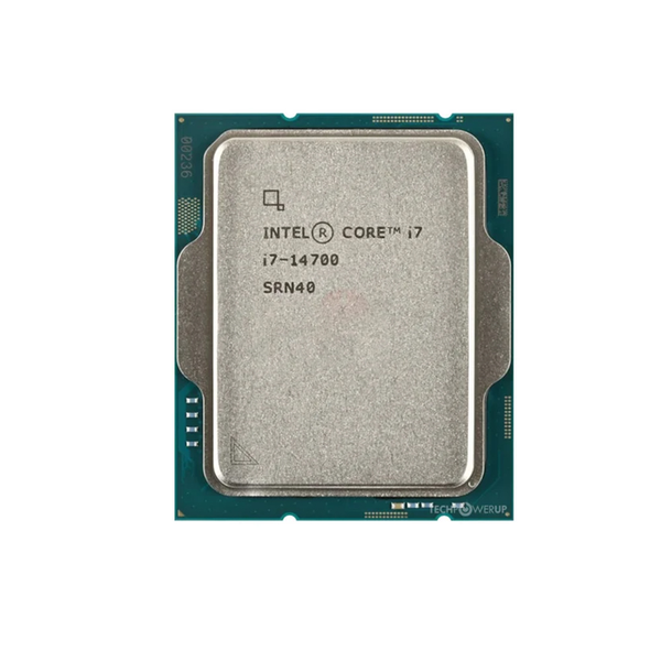  CPU Intel Core i7-14700 TRAY (up to 5.4GHz, 20 nhân 28 luồng, 33MB Cache) - Socket FCLGA1700 
