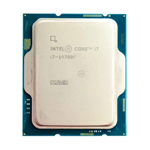  CPU Intel Core i7-14700F TRAY (up to 5.4GHz, 20 nhân 28 luồng, 33MB Cache) - Socket FCLGA1700 