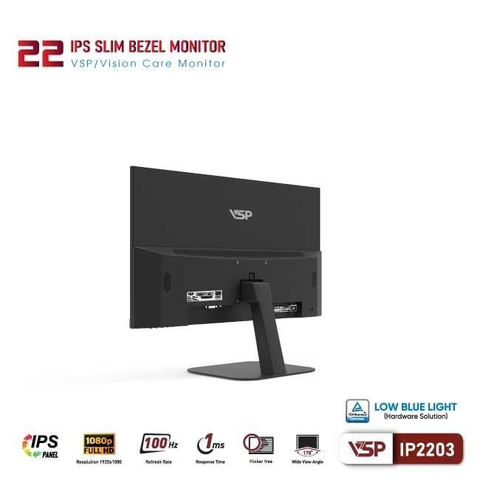  Màn hình máy tính LCD VSP IP2205F 22