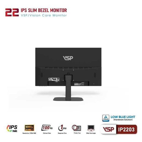  Màn hình máy tính LCD VSP IP2205F 22
