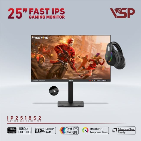  Màn hình máy tính LCD VSP IP2518S2 25
