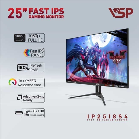  Màn hình máy tính LCD VSP IP2518S4 25