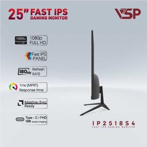  Màn hình máy tính LCD VSP IP2518S4 25