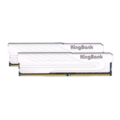  Ram Desktop / PC Kingbank DDR4 3200MHz 16GB WHITE KJXS Tản nhiệt 