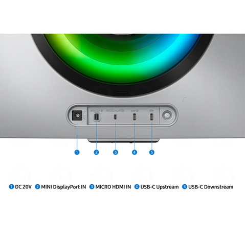  Màn hình máy tính LCD SAMSUNG Cong Odyssey G8 LS34BG850SEXXV 34
