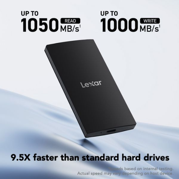 Ổ Cứng Di Động SSD Lexar SL300 1TB LSL300001T-RNBNG 