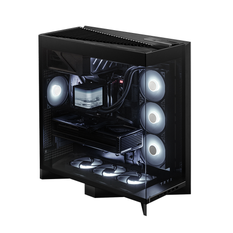  Thùng máy tính | Case máy tính TRYX LUCA L70 Midtower Black C-L700N-NN0H-G0K 