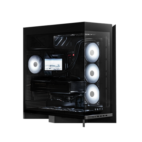  Thùng máy tính | Case máy tính TRYX LUCA L70 Midtower Black C-L700N-NN0H-G0K 