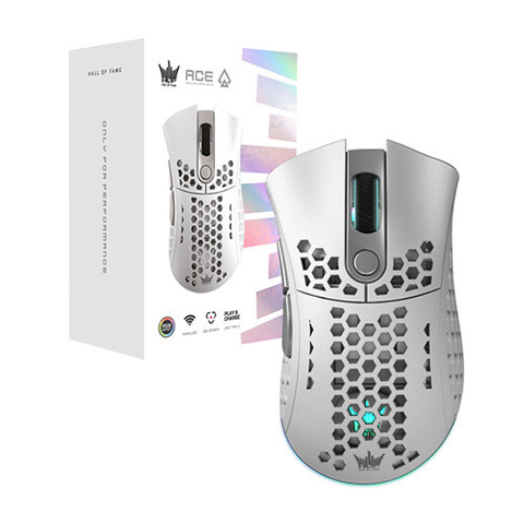 Chuột máy tính GALAX Gaming HOF ACE M2 ARGB White MGHM2P708RG2BW (Không dây - Kết nối USB) 