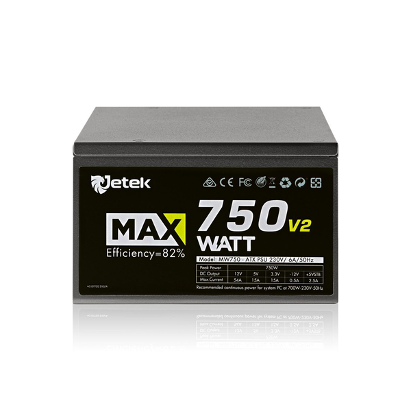 Nguồn máy tính JETEK MAXWATT 750V2 MW750 (750W) 