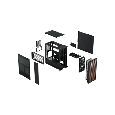  Thùng máy tính | Case Fractal Design North Charcoal Black 