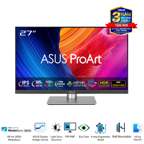  Màn Hình Đồ Họa ASUS ProArt PA278QGV 27