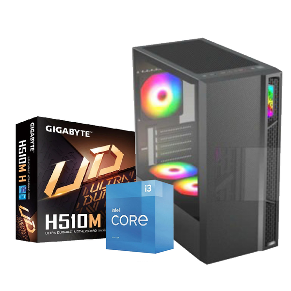  Máy Tính Để Bàn PC Intel i3-10105| 8GB| 256GB| H510M H| 500W 