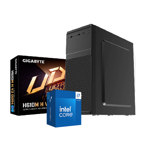 Máy Tính Để Bàn PC Intel i7-14700F| 8GB| MB H610M| 500W 