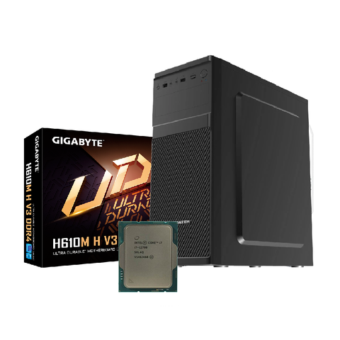 Máy Tính Để Bàn PC Intel i7-12700| 8GB| MB H610M| 500W 