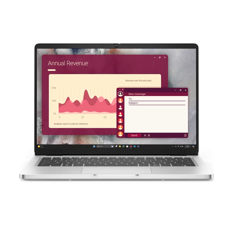  Laptop Dell Pro 14 PC14250 42DLT-PC14U701 Ultra 7 255U| 16GB| 512GB| OB| 14