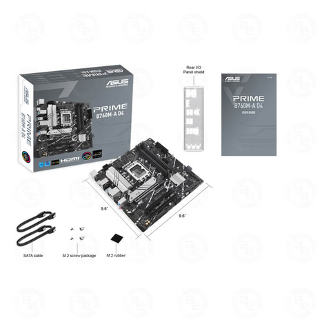  Mainboard ASUS PRIME B760M-A DDR4-CSM (Chipset B760) 