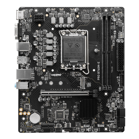  Mainboard MSI PRO B760M-E DDR5 (Chipset B760) 