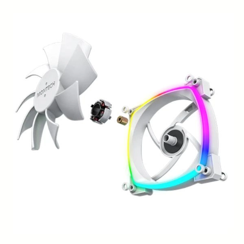  Quạt Tản Nhiệt Montech AX 120 PWM WHITE CFAX120PWMWHMT 