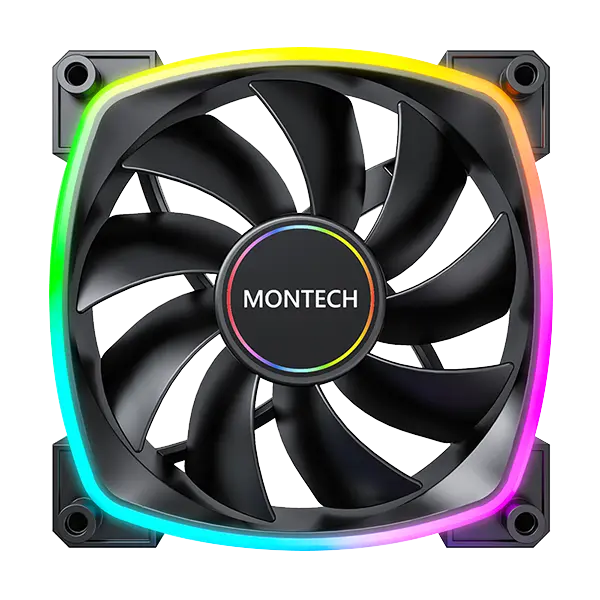  Quạt Tản Nhiệt Montech AX 140 PWM BLACK CFAX140PWMBLMT 