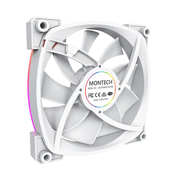  Quạt Tản Nhiệt Montech AX 140 PWM WHITE CFAX140PWMWHMT 