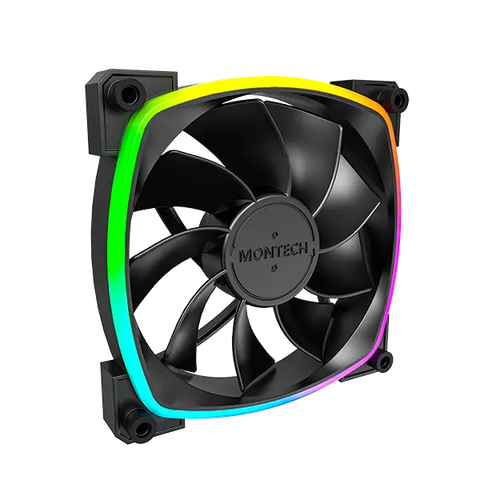  Quạt Tản Nhiệt Montech RX 120 PWM BLACK CFRX120PWMBLMT 