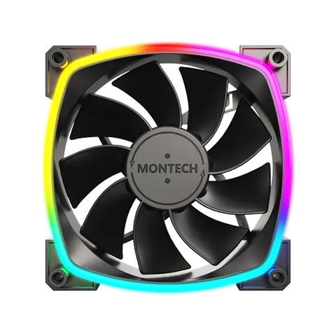  Quạt Tản Nhiệt Montech RX 120 PWM BLACK CFRX120PWMBLMT 