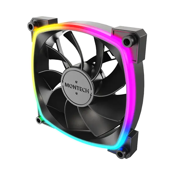  Quạt Tản Nhiệt Montech RX 120 PWM BLACK CFRX120PWMBLMT 