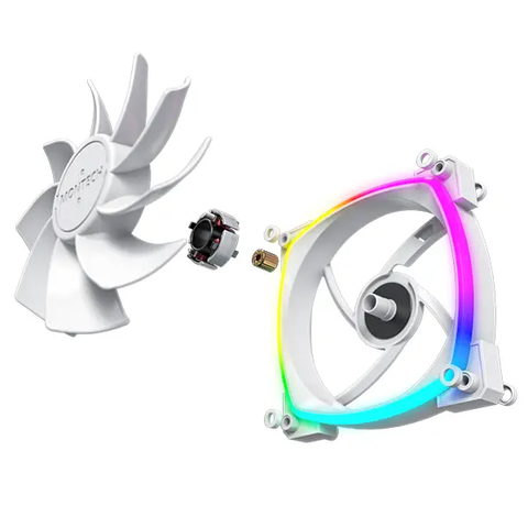  Quạt Tản Nhiệt Montech RX 120 PWM WHITE CFRX120PWMWHMT 