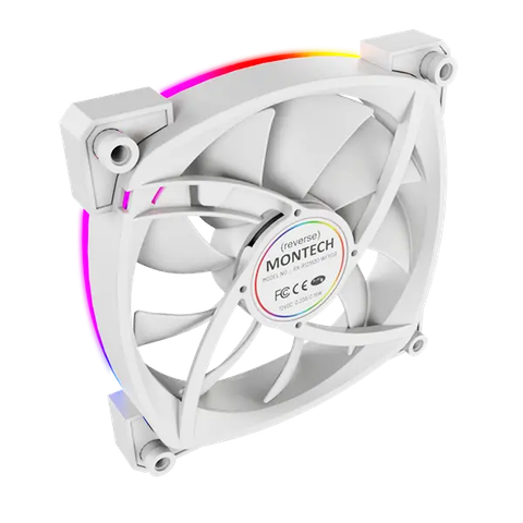  Quạt Tản Nhiệt Montech RX 120 PWM WHITE CFRX120PWMWHMT 