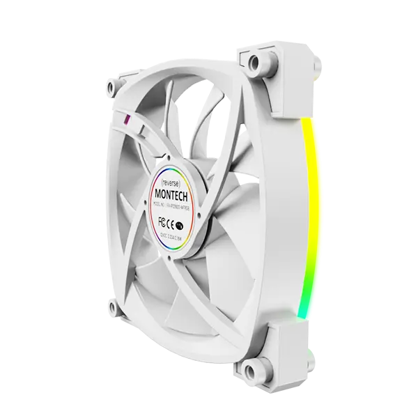  Quạt Tản Nhiệt Montech RX 120 PWM WHITE CFRX120PWMWHMT 